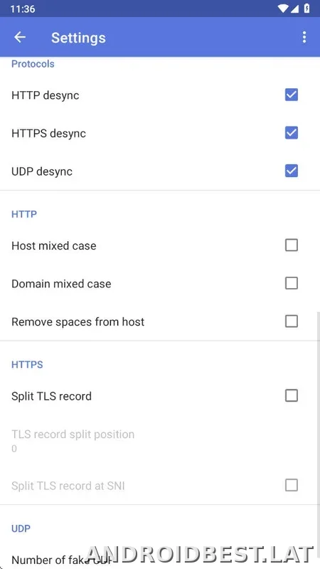 ByeByeDPI скриншот 5