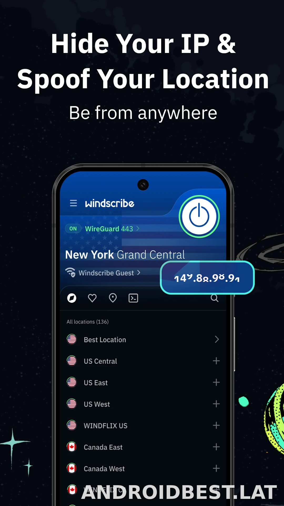 Windscribe скриншот 5