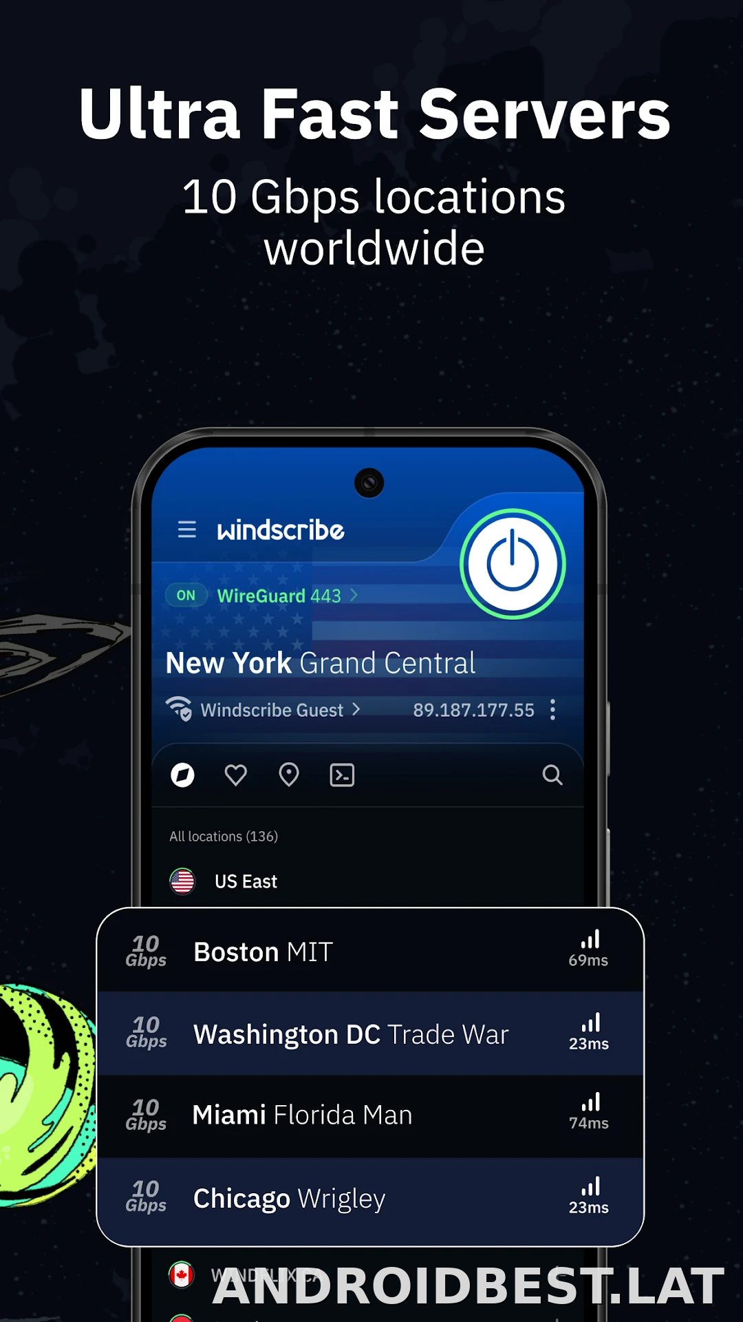 Windscribe скриншот 6
